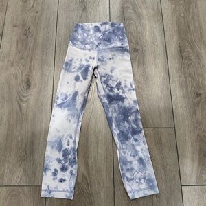 Tie dye Lulu lemon leggings